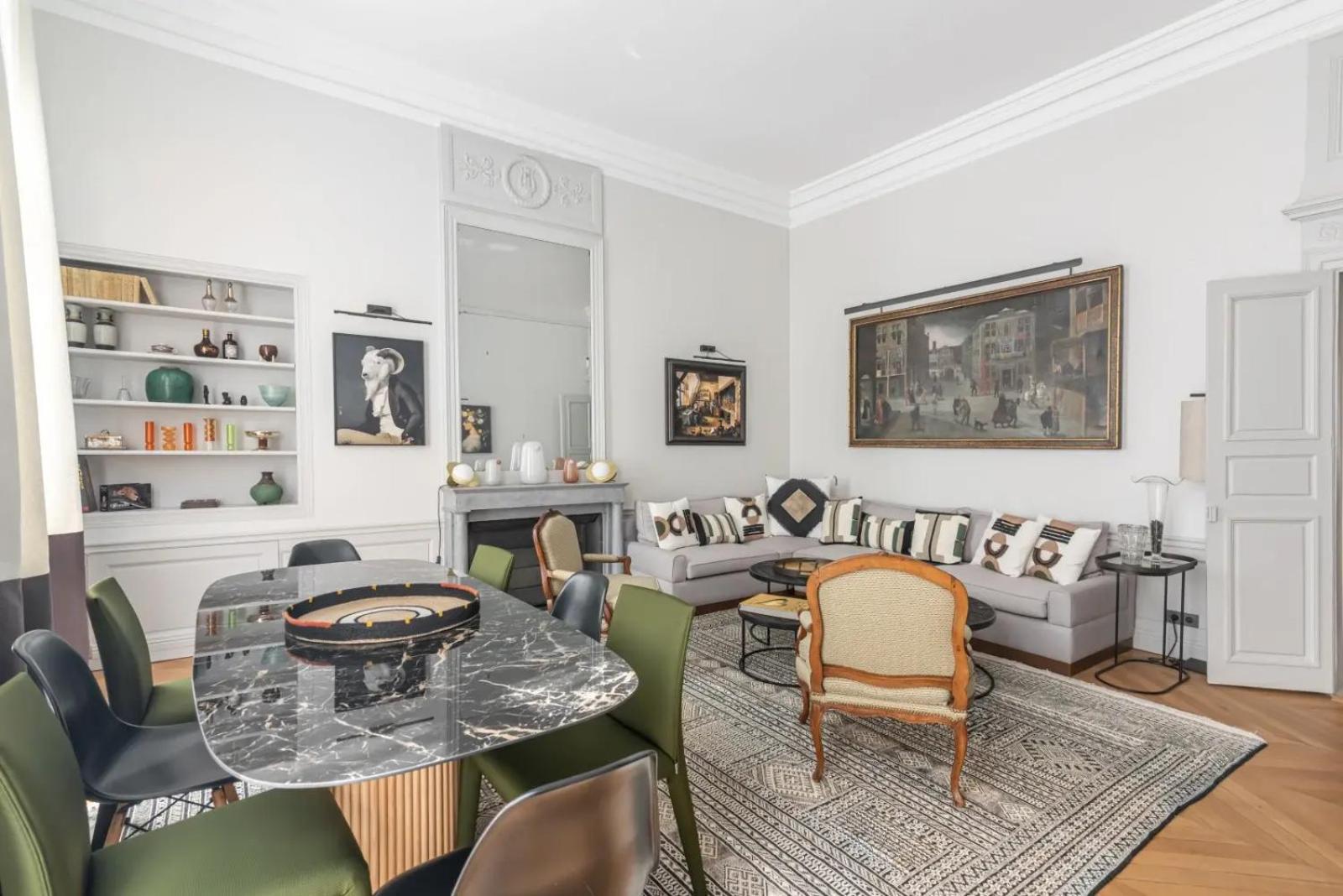 Appartement Luxueux / Historique Proche Bon Marche Paříž Exteriér fotografie